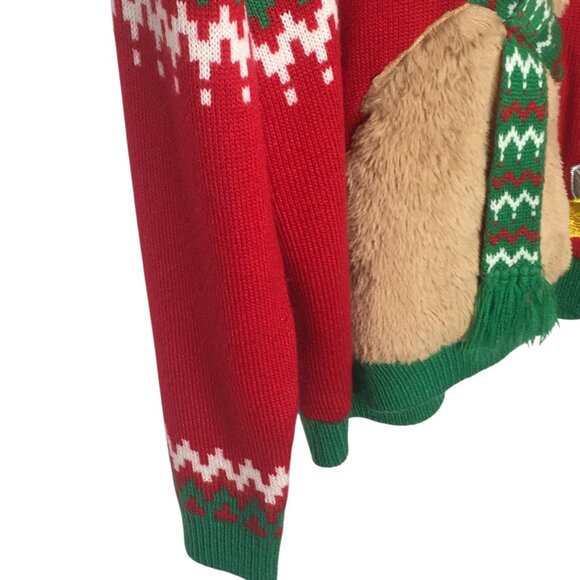 Jolly Sweaters Sweater Mens 2XL Funny Goat Christmas Pullover Novelty Holiday - Picture 6 of 15